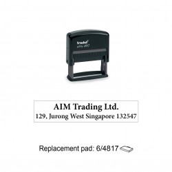 Trodat 4917 Self Inking Stamps 50x10mm